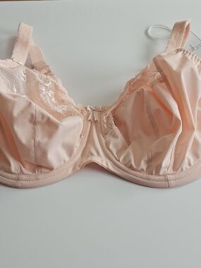 Elomi Morgan Ballet Pink Bra 36L / 36HH NWT Full Bust Support